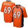 Mark Schlereth Denver Broncos Game Retired Player Jersey - Orange Nfl - Robokeg