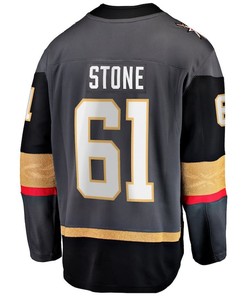 Mark Stone 61 Vegas Golden Knights 2023 Stanley Cup Champions Patch Alternate Breakaway Player Jersey - Black - Robokeg