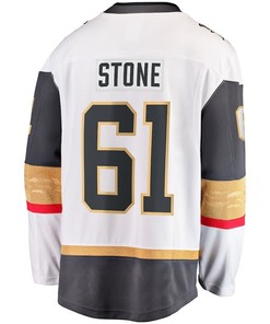 Mark Stone 61 Vegas Golden Knights 2023 Stanley Cup Final Away Breakaway Player Jersey - White - Robokeg