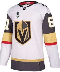 Mark Stone 61 Vegas Golden Knights Stanley Cup 2023 Final Patch Away Breakaway Men Jersey - White - Robokeg