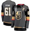Mark Stone 61 Vegas Golden Knights Women's 2023 Stanley Cup Champions Alternate Breakaway Jersey - Black - Robokeg