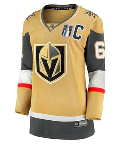 Mark Stone 61 Vegas Golden Knights Women's 2023 Stanley Cup Final Home Breakaway Player Jersey - Gold - Robokeg