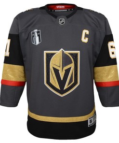 Mark Stone 61 Vegas Golden Knights Youth 2023 Stanley Cup Final Alternate Jersey - Black - Robokeg