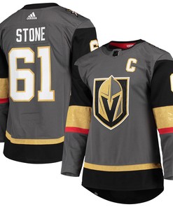 Mark Stone Vegas Golden Knights Adidas Home Captain Patch Primegreen Authentic Pro Player Jersey - Gray Nhl - Robokeg
