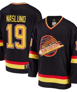 Markus Naslund Vancouver Canucks Fanatics Branded Breakaway Retired Player Jersey - Black Nhl - Robokeg