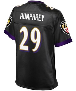 Marlon Humphrey Baltimore Ravens Nfl Pro Line Womens Alternate Player Jersey - Black - Robokeg