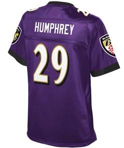 Marlon Humphrey Baltimore Ravens Nfl Pro Line Womens Team Color Player Jersey - Purple - Robokeg