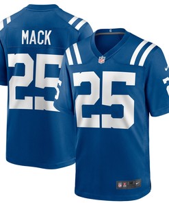 Marlon Mack Indianapolis Colts Game Jersey - Royal Nfl - Robokeg