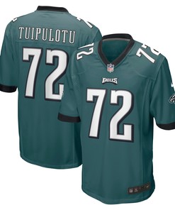 Marlon Tuipulotu Philadelphia Eagles Game Player Jersey - Midnight Green Nfl - Robokeg
