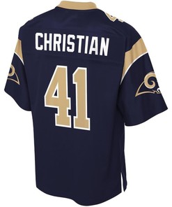 Marqui Christian Los Angeles Rams Nfl Pro Line Player Jersey - Navy - Robokeg