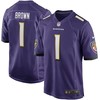 Marquise Brown Baltimore Ravens 2019 Nfl Draft First Round Pick Game Jersey Purple 2019 - Robokeg
