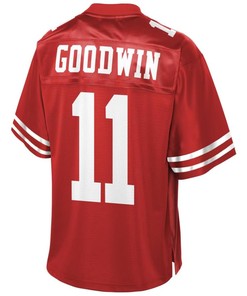 Marquise Goodwin San Francisco 49ers Nfl Pro Line Team Player Jersey - Scarlet - Robokeg