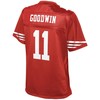 Marquise Goodwin San Francisco 49ers Nfl Pro Line Womens Team Color Player Jersey - Scarlet - Robokeg