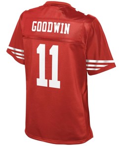 Marquise Goodwin San Francisco 49ers Nfl Pro Line Womens Team Color Player Jersey - Scarlet - Robokeg