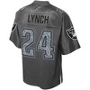 Marshawn Lynch Oakland Raiders Nfl Pro Line Fashion Static Jersey - Gray - Robokeg