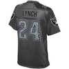 Marshawn Lynch Oakland Raiders Nfl Pro Line Womens Fashion Static Jersey - Gray - Robokeg