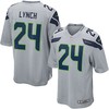 Marshawn Lynch Seattle Seahawks Nike Alternate Game Jersey - Gray - Robokeg