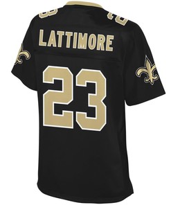 Marshon Lattimore New Orleans Saints Nfl Pro Line Womens Team Color Player Jersey - Black - Robokeg