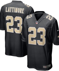 Marshon Lattimore New Orleans Saints Nike Event Game Jersey - Black - Robokeg