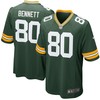 Martellus Bennett Green Bay Packers Nike Game Jersey - Green - Robokeg