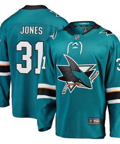 Martin Jones San Jose Sharks Fanatics Branded Breakaway Player Jersey - Teal Nhl - Robokeg