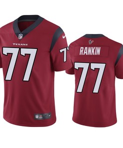 Martinas Rankin Houston Texans Red Vapor Limited Jersey - Robokeg