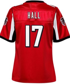 Marvin Hall Atlanta Falcons Nfl Pro Line Womens Team Color Player Jersey - Red - Robokeg