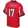 Marvin Hall Atlanta Falcons Nfl Pro Line Youth Team Color Player Jersey - Red - Robokeg