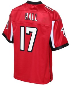 Marvin Hall Atlanta Falcons Nfl Pro Line Youth Team Color Player Jersey - Red - Robokeg