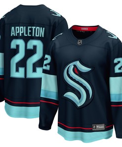 Mason Appleton Seattle Kraken Fanatics Branded Home Breakaway Player Jersey - Deep Sea Blue Nhl - Robokeg