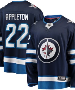Mason Appleton Winnipeg Jets Fanatics Branded Home Breakaway Jersey - Navy Nhl - Robokeg