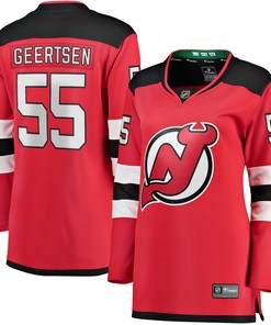 Mason Geertsen New Jersey Devils Fanatics Branded Womens Home Breakaway Player Jersey - Red Nhl - Robokeg