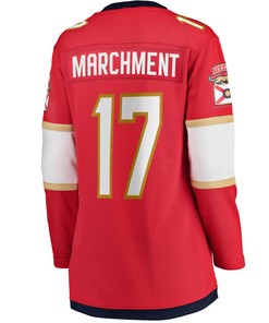 Mason Marchment Florida Panthers Women's Home Breakaway Player Jersey - Red Jersey - Robokeg