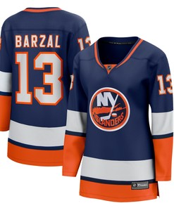 Mathew Barzal New York Islanders Fanatics Branded Womens 2020/21 Special Edition Breakaway Player Jersey - Orange Nhl - Robokeg