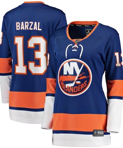 Mathew Barzal New York Islanders Fanatics Branded Womens Home Premier Breakaway Player Jersey - Royal Nhl - Robokeg
