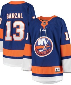 Mathew Barzal New York Islanders Home Premier Player Jersey - Royal Nhl - Robokeg