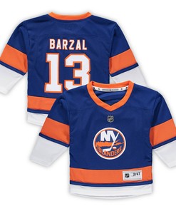 Mathew Barzal New York Islanders Toddler Home Replica Player Jersey - Royal Nhl - Robokeg