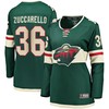 Mats Zuccarello Minnesota Wild Fanatics Branded Womens 2017 Breakaway Player Jersey - Green Nhl - Robokeg