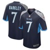 Matt Barkley Tennessee Titans Player Game Jersey - Navy Nfl - Robokeg