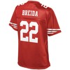 Matt Breida San Francisco 49ers Nfl Pro Line Womens Player Jersey - Scarlet - Robokeg