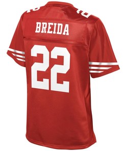 Matt Breida San Francisco 49ers Nfl Pro Line Womens Player Jersey - Scarlet - Robokeg