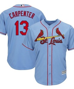 Matt Carpenter St. Louis Cardinals Alternate Cool Base Player Jersey - Horizon Blue - Robokeg