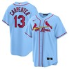 Matt Carpenter St. Louis Cardinals Alternate Replica Player Name Jersey - Light Blue Mlb - Robokeg