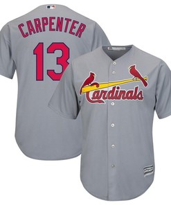 Matt Carpenter St. Louis Cardinals Official Cool Base Player Jersey - Gray - Robokeg