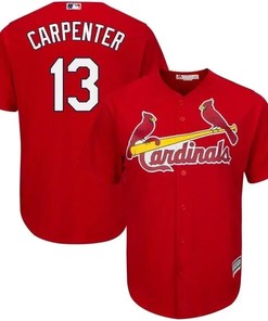 Matt Carpenter St. Louis Cardinals Official Cool Base Player Jersey - Scarlet - Robokeg