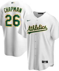 Matt Chapman Oakland Athletics Home Replica Player Jersey - White Mlb - Robokeg