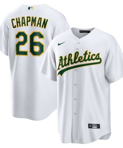 Matt Chapman Oakland Athletics Home Replica Player Name Jersey - White Mlb - Robokeg