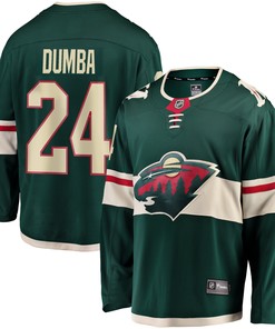 Matt Dumba Minnesota Wild Fanatics Branded Breakaway Player Jersey - Green Nhl - Robokeg