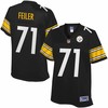 Matt Feiler Pittsburgh Steelers Nfl Pro Line Womens Player Jersey - Black - Robokeg