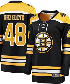 Matt Grzelcyk Boston Bruins Fanatics Branded Womens Home Breakaway Player Jersey - Black Nhl - Robokeg